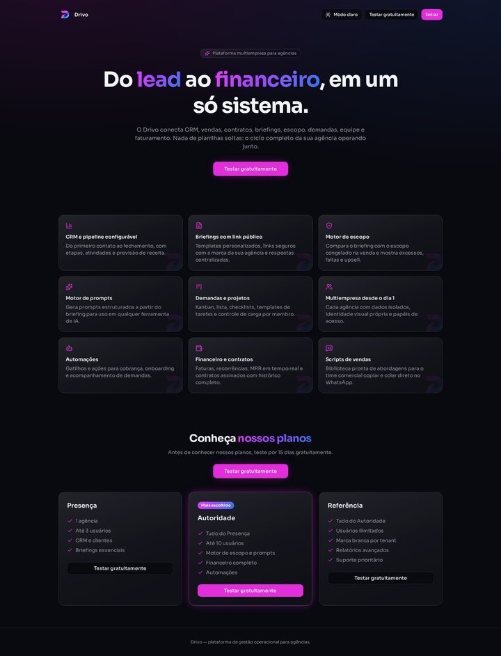 Projeto Drivo Sistem