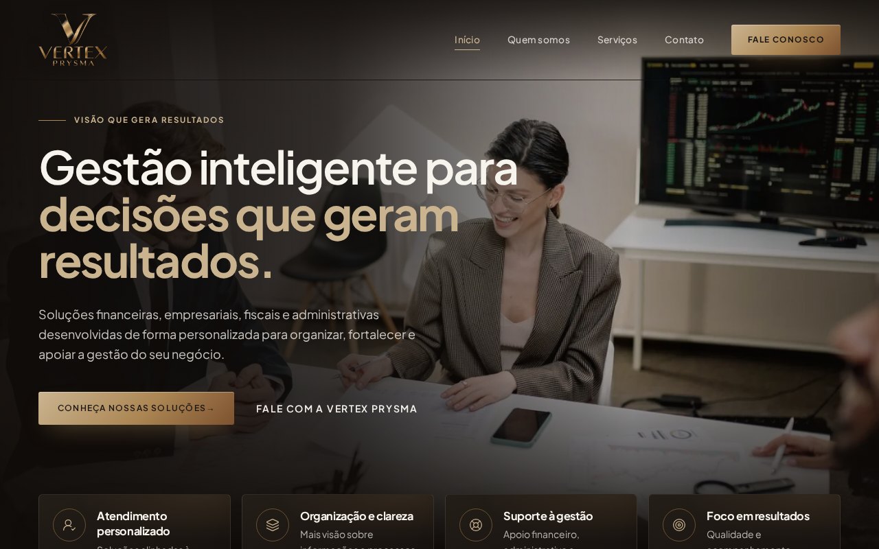Primeira dobra do projeto Vertex Prysma